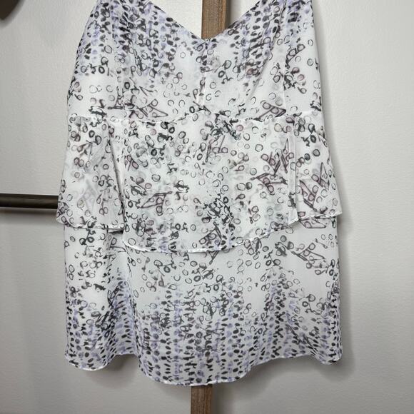 Cabi Style 272 On the Clock Tiered Print Cami‎ Size Medium - Picture 3 of 9